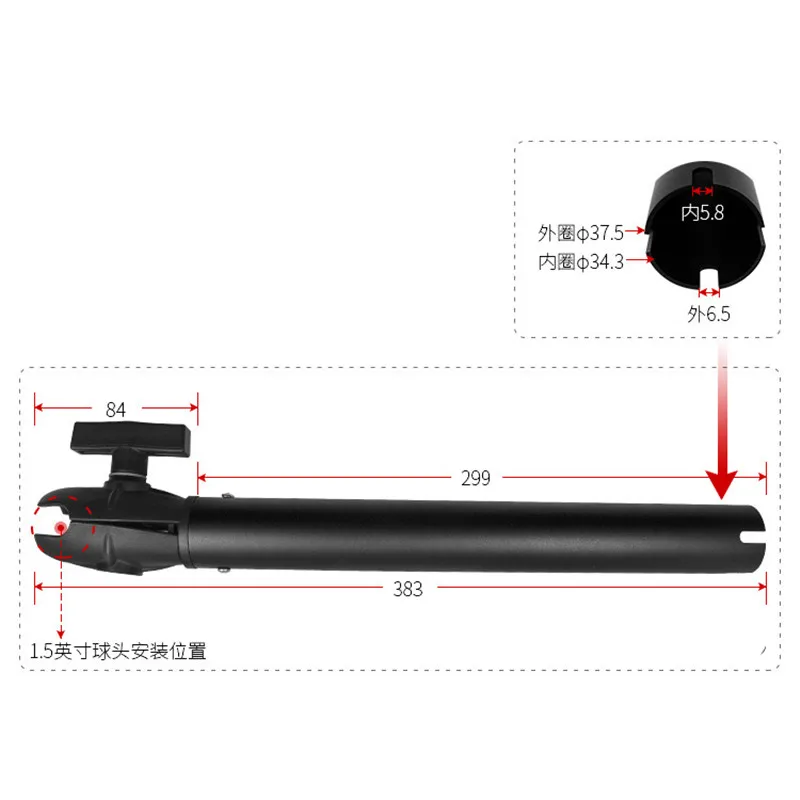 Tubo de extensión de aluminio  - Fish Finder Gps reseña y precio