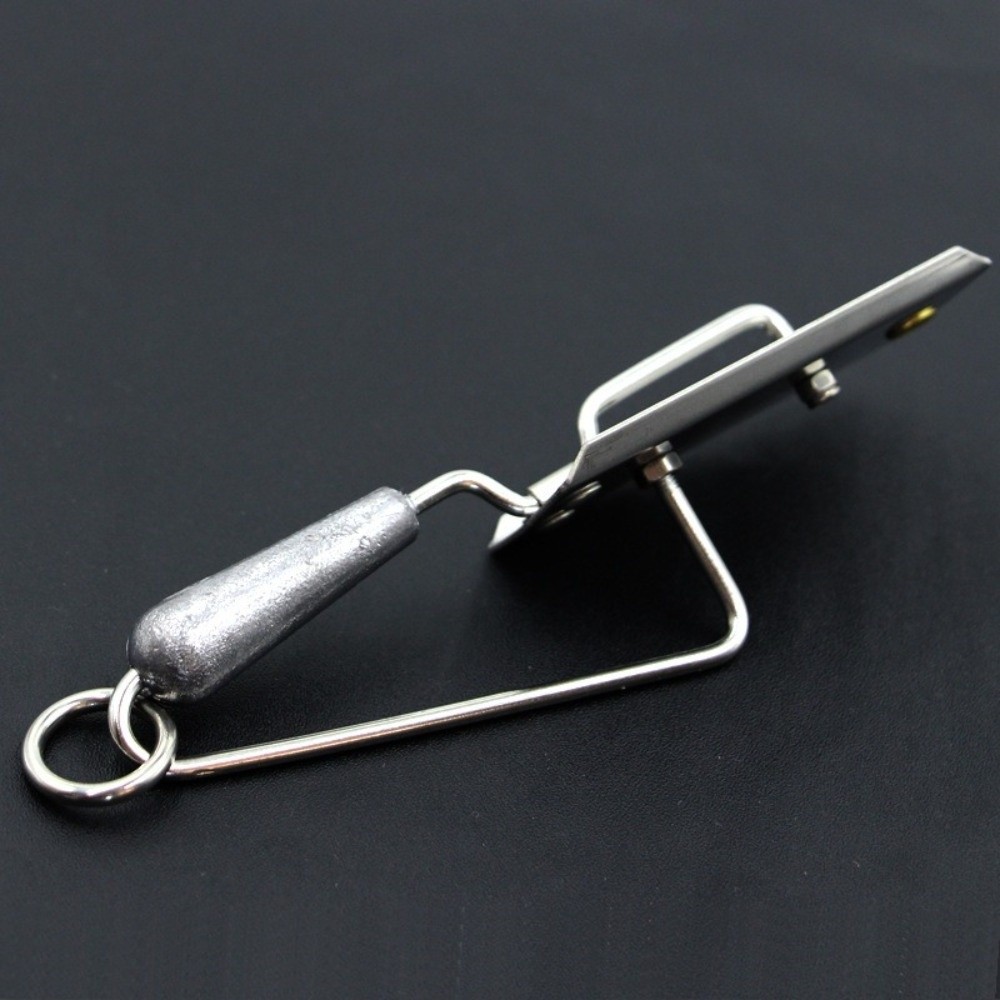 Cepilladora de pesca de acero  - Fishing Depth Finder reseña y precio
