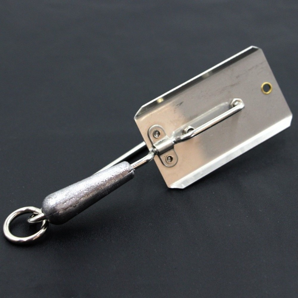 Cepilladora de pesca de acero  - Fishing Depth Finder reseña y precio