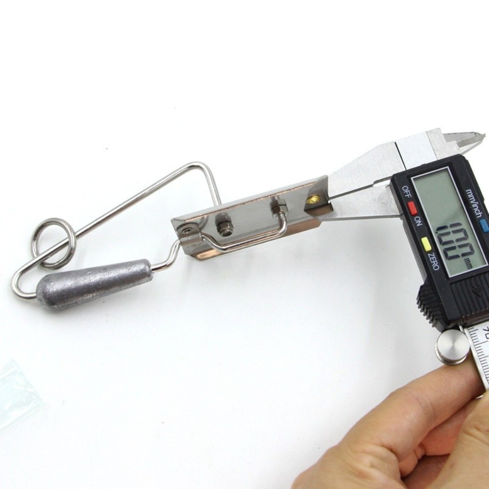 Cepilladora de pesca de acero  - Fishing Depth Finder reseña y precio