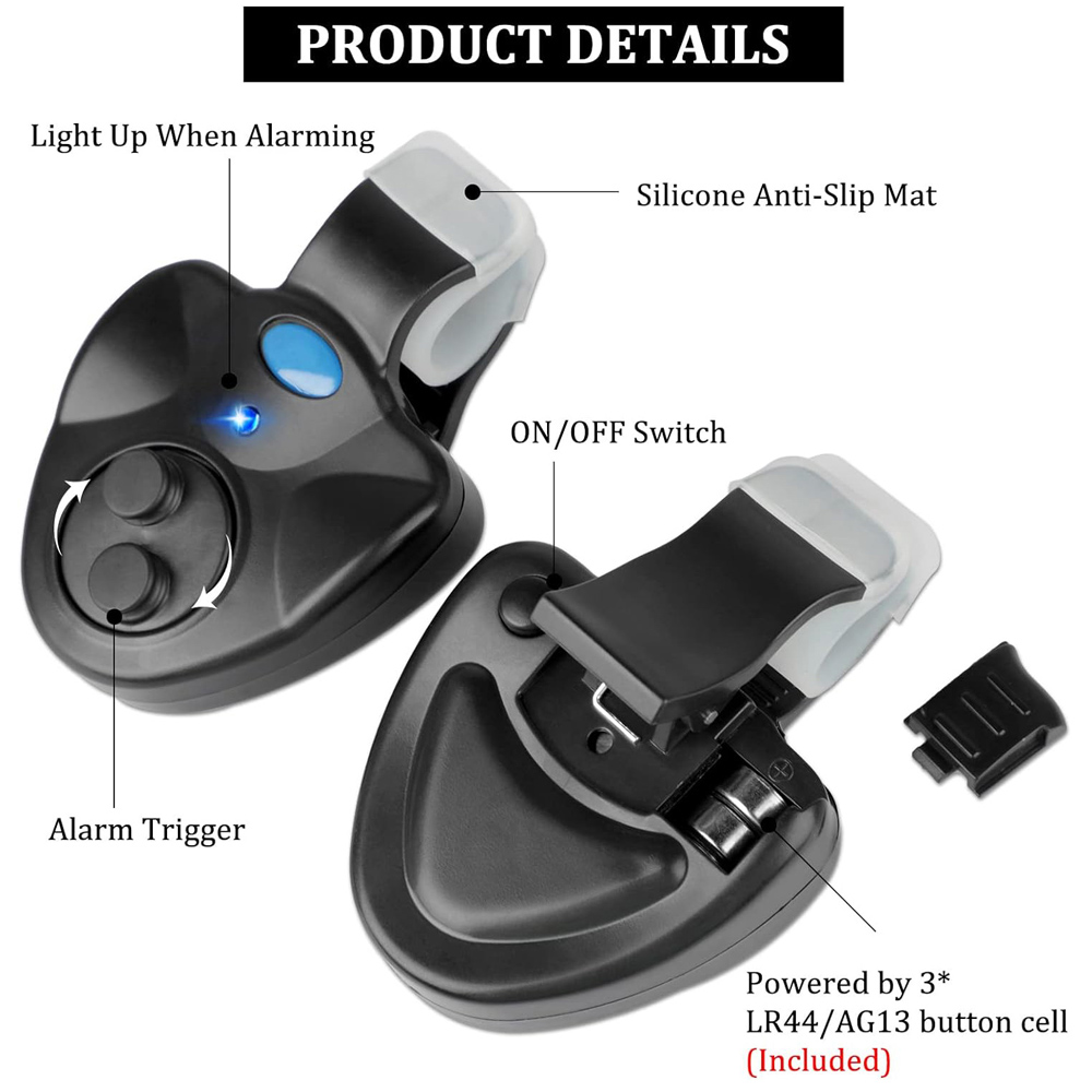 Set de Clips para Pesca de Car - Fish Alarm reseña y precio