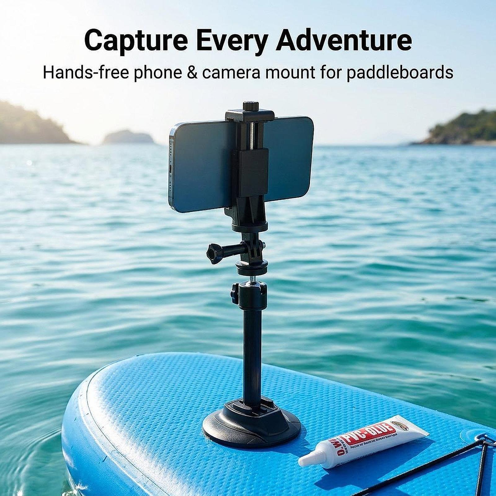 Soporte para Teléfono de Kayak - Fishing Camera reseña y precio