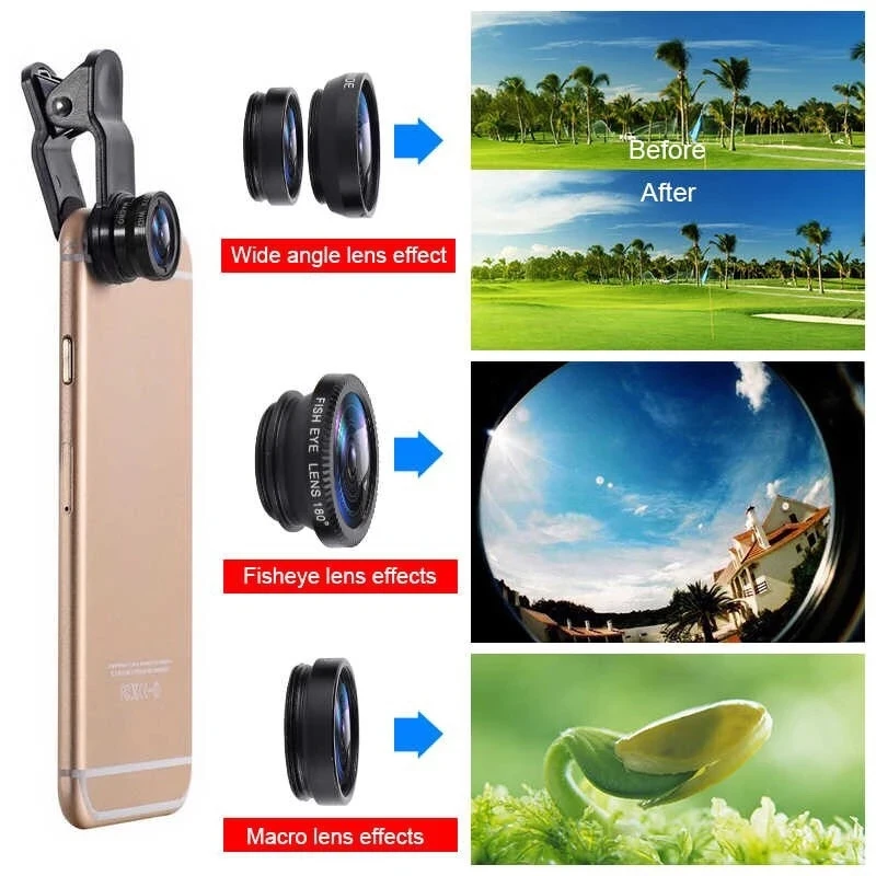 Lente de Cámara 3 en 1 con Ojo - Fishing Camera reseña y precio