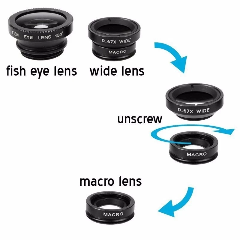 Lente de Cámara 3 en 1 con Ojo - Fishing Camera reseña y precio